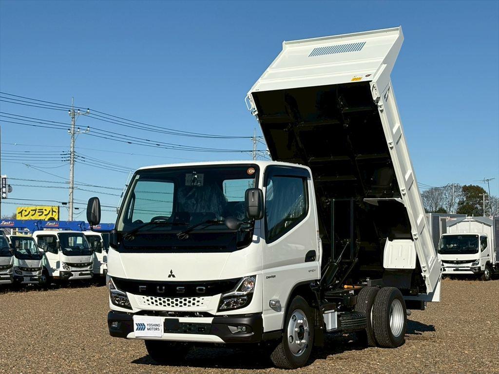 3tダンプ　三菱 三菱ふそう キャンター ダンプ 3t 低床ダンプ 積載量3000kg の中古車